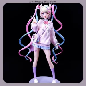 21cm Needy Girl Overload Ame-Chan Game Figures Game Gk Statue Cartoon Girls Models Collectible Toys Cute Ornament Doll Boys Gift