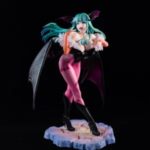 2023 23cm Morrigan Aensland Vampire Action Figure Collection Toys Christmas Gift Doll With Box