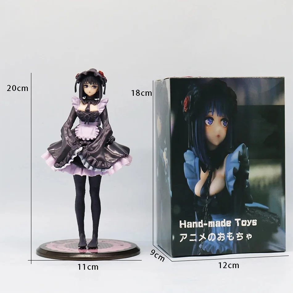 My Dress-Up Darling Anime Action Figure – Black Maid Outfit Kitagawa Marin Shizuku Kuroe Figurine Collection Model Toy Gift