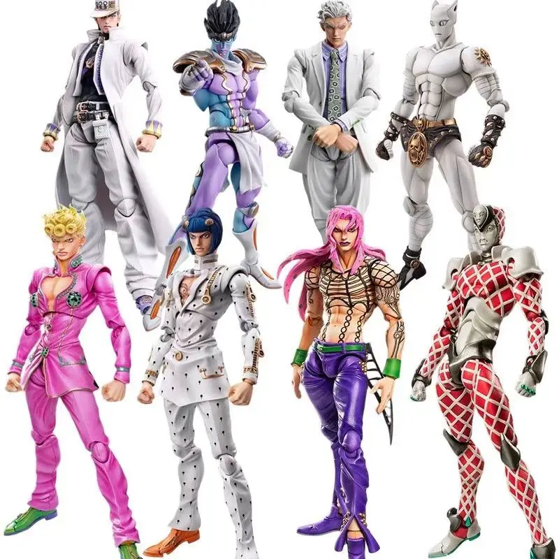 JoJo's Bizarre Adventure Anime Figure Blind Box 10-30cm Jolyne Cujoh Jotaro Kujo Action Figure Collectible Toy Random Character - Image 3