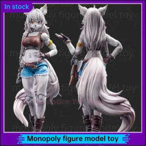 Pre-sale LADo TOYS 1/12 Scale Mobile Suit Girl Repairman Fox Girl Liya Replaceable Face Shape Full Set 6in Action Figures Model