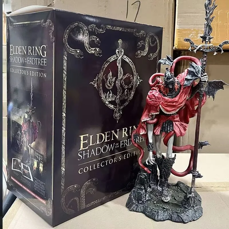 New Elden Ring Figures Shadow Of The Erdtree Messmer Action Figures Pvc Figurine Statue Collection Desk Decoration Birthday