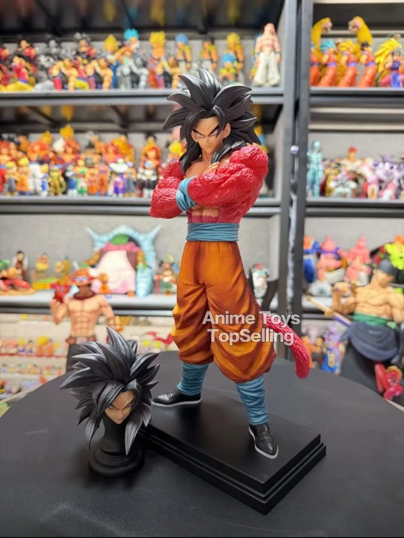 Anime Dragon Ball Figure Super Saiyan 4 Son Goku Statue PVC Collection Model Toys Gifts - Image 6
