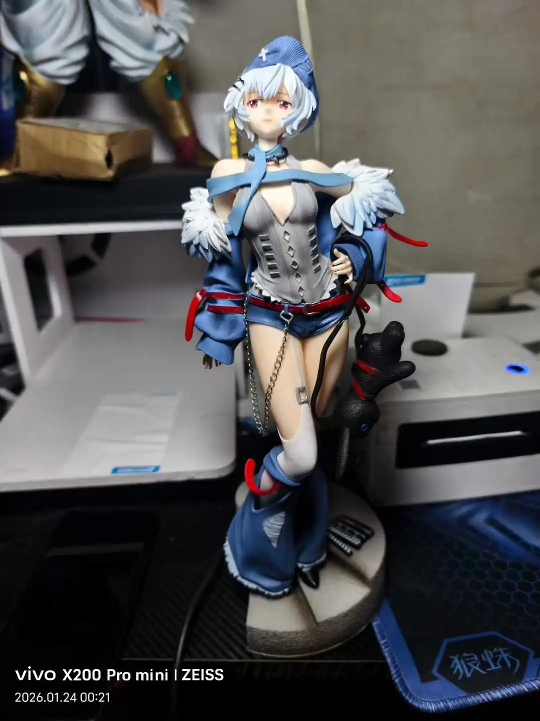 In Stock Ayanami Rei Figure Asuka Langley Soryu Action Figures Desk Decora Doll Collection Statue Model Kids Toy Birthday Gifts