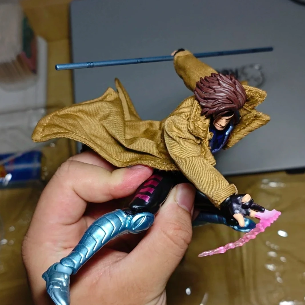 In Stock Ct Toys Gambit Mafex 131 X-Men Action Figure Wolverine SHF Anime Figure Figurine Statue Model Customized Gifts Toys