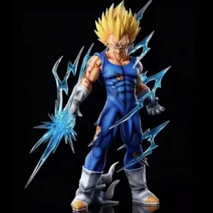 28cm Dragon Ball Z Anime Figure Majin Vegeta Action Figure GK Super Saiyan Vegeta Figurine Collection Model Toys Gifts