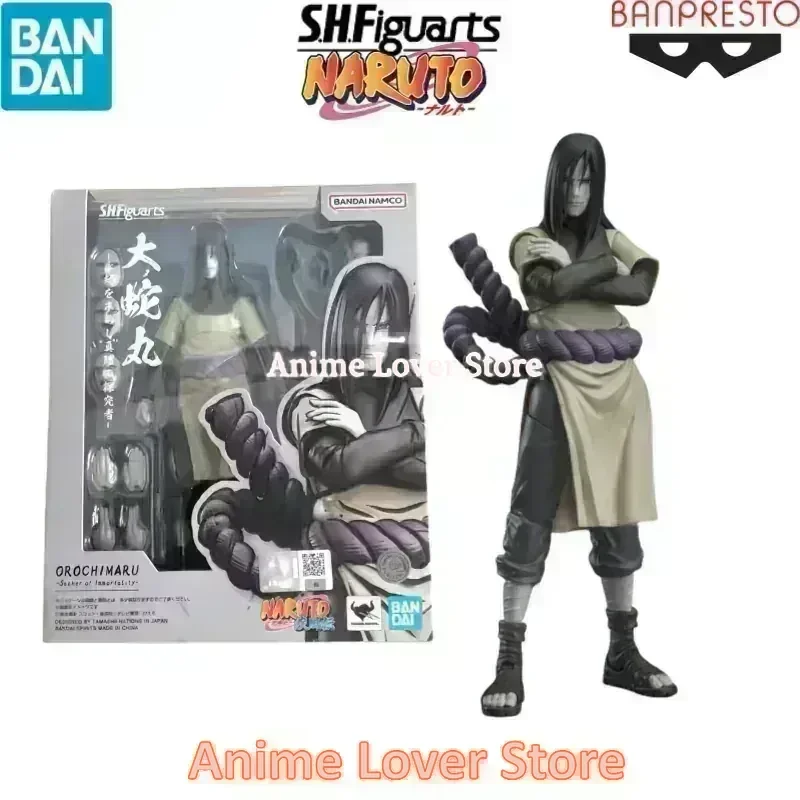 Bandai SHFiguarts SHF Naruto Uzumaki Naruto Uchiha Sasuke Madara Haruno Sakura Hatake Kakashi Jiraiya Orochimaru Anime Figures - Image 22
