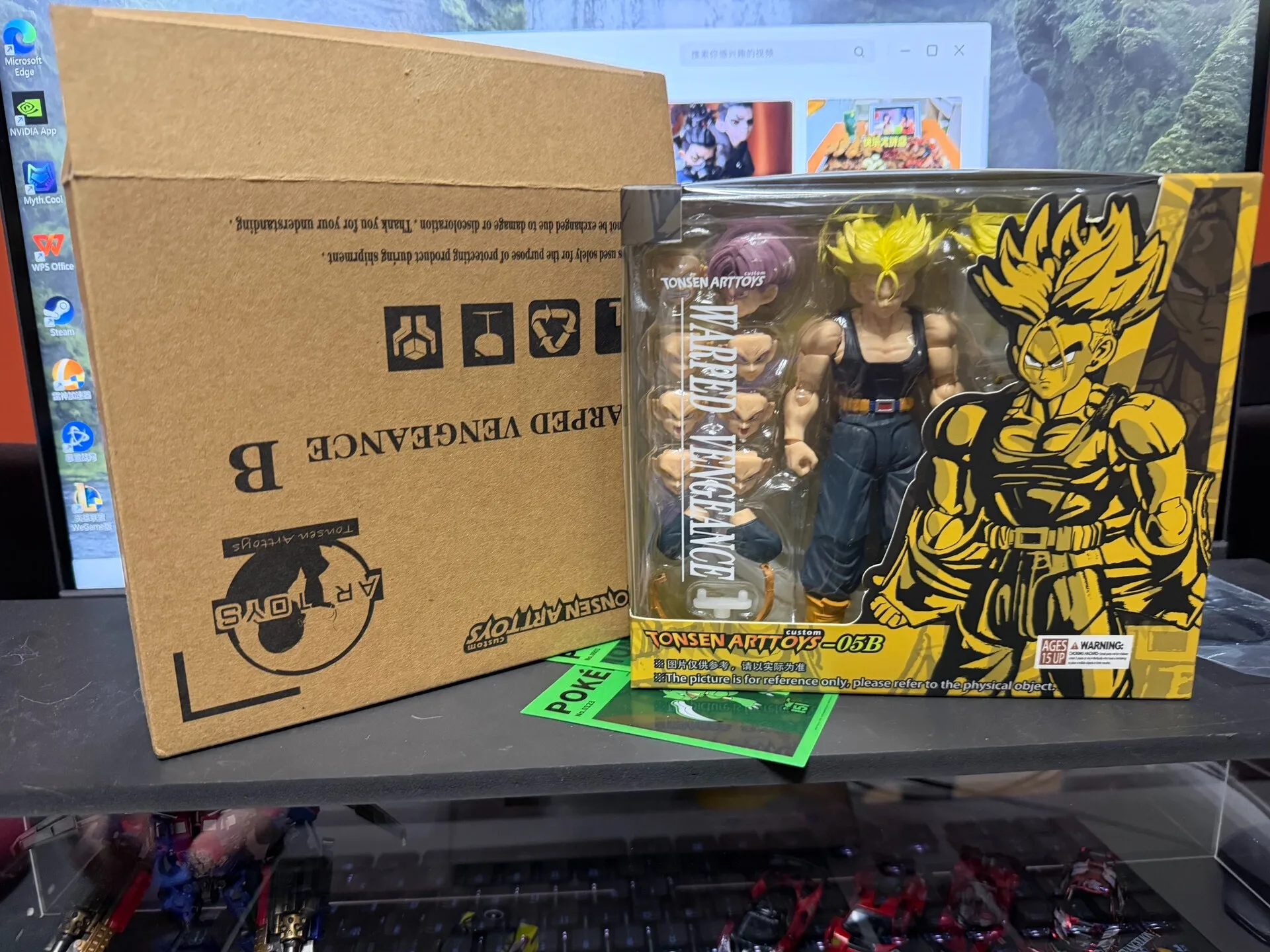 Tonsenarttoys Tonsen Arttoys Kamione Trunks 05a 05b Dragon Ball Z Super Saiyan SSJ SSJ2 Anime Action Figures Models Toys Gifts - Image 3