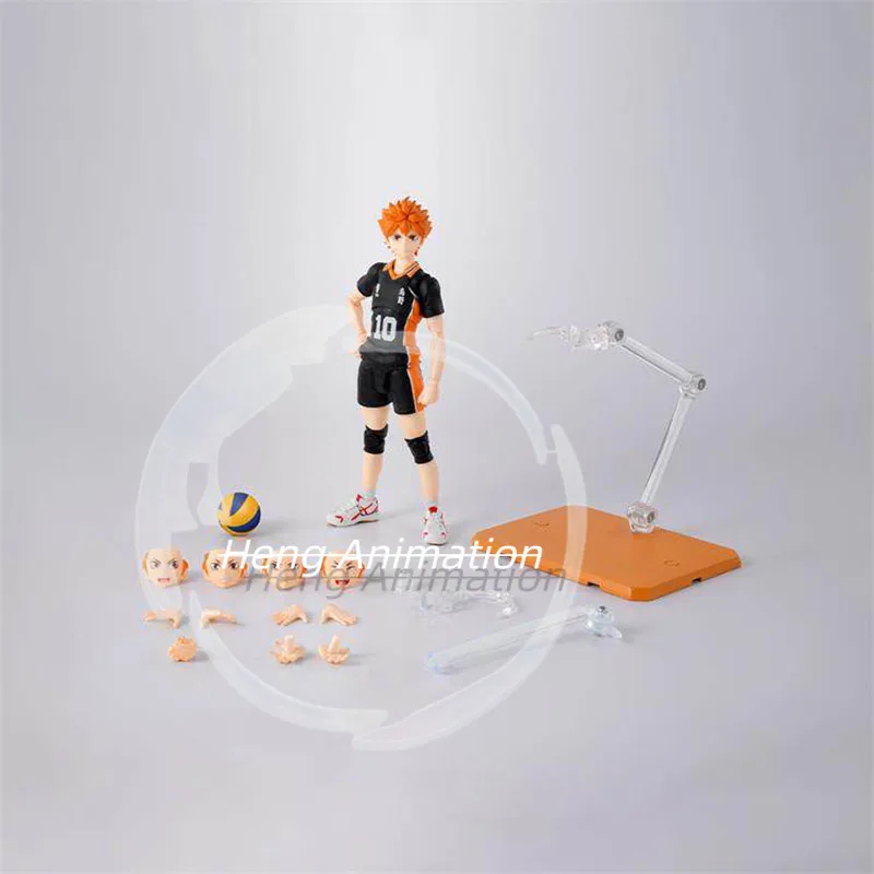 Bandai Haikyuu Action Figure SHF Hinata Shoyo Karasuno Hight School High Poseability Collectibles Anime Figures Toys Boys Gift - Image 4