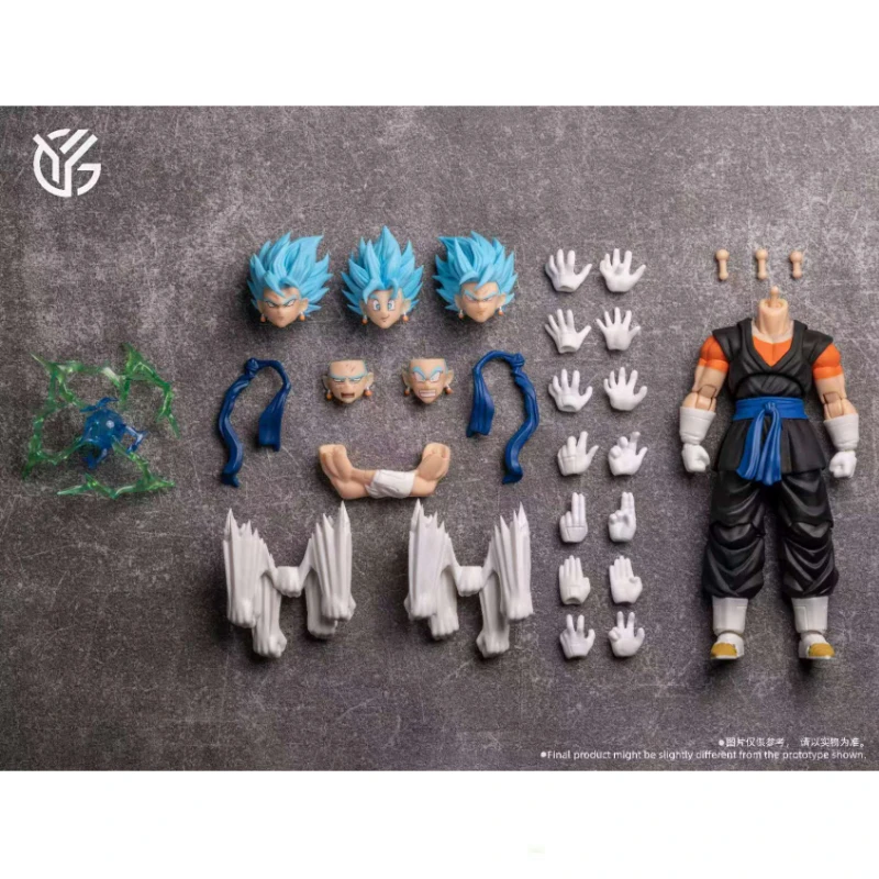【Shipped Within 24 Hours】YG-mw Toy Vegito YGmw 07 08 Vegeta Dragon Ball SHF Super Saiyan God OC Vegito Action Figure Model Gift - Image 3