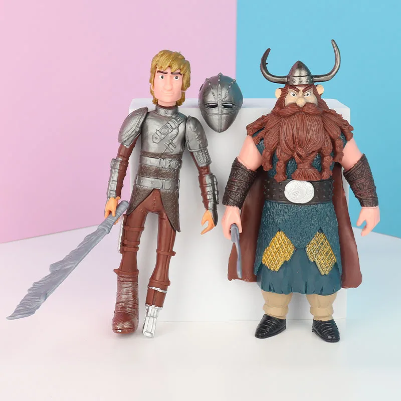 8pcs/set How To Train Your Dragon The Hidden World Toothless Night Fury Mini Anime Figure PVC Action Figures Model Dolls Toys - Image 4