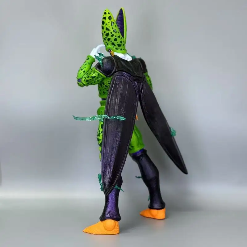 Dragon Ball Z Cell Stance Collectible Figure Anime Model Statue Boxed Display Item Wholesale Price Action Figure Collectors Item