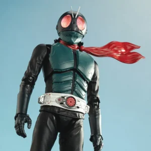 Zd Toys Authentic Classic Masked Rider 1 Hongo Takeshi Action Figure Light Up Eyes 20+ Articulated Joints Toy Gift For Boys