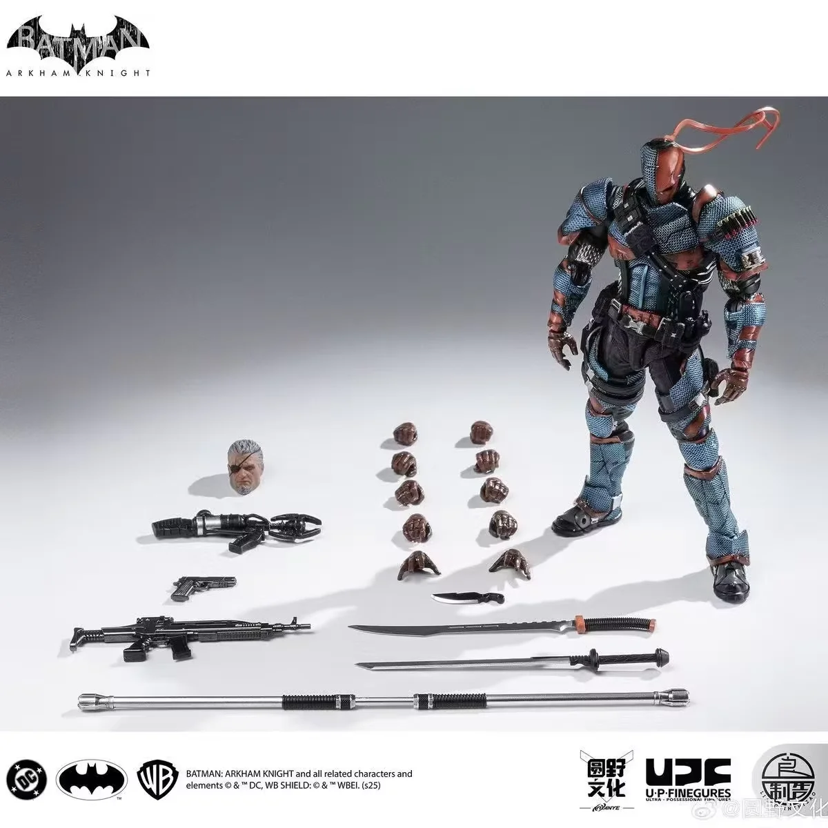 In Stock LPZZ 1/12 ROUNO CUEURE DC002 Deathstroke Arkham Knight Action Figure Model Movable Collectible Model Anime Figures Toys - Image 7
