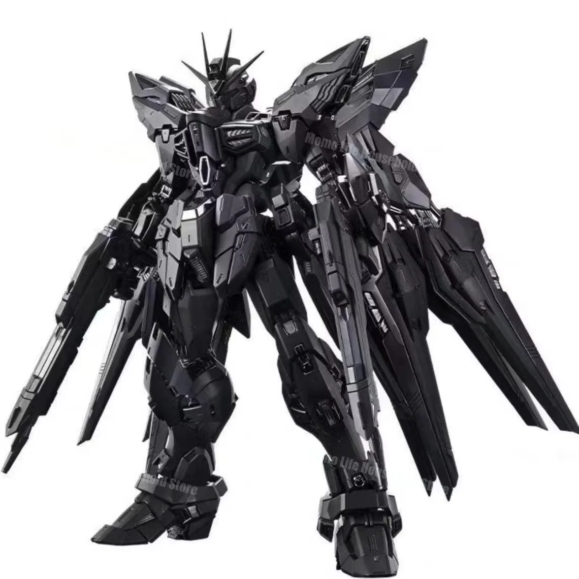 New Changlong 7701 Mgex 1/100 Zgmf-X20a Strike Freedom Black Assembly Model Kits Plastic Skeleton Kits Action Figure Gifts Toys - Image 7
