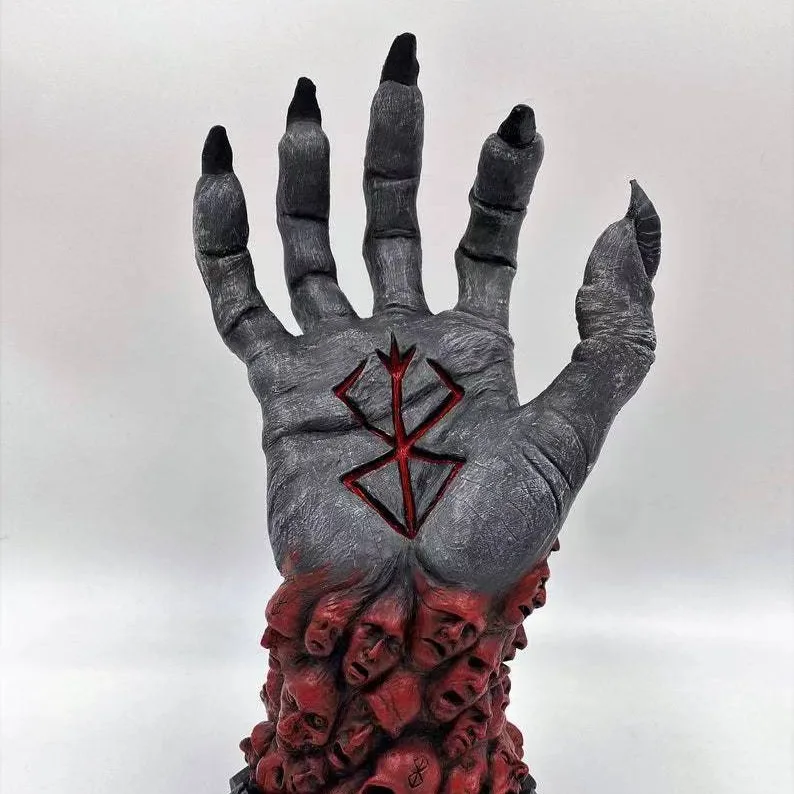 “Statue Easter 2025 Berserk Hand of God Resin Figurine Statue – Berserker “God Hand” Artisan Hand-Painted Decor Gift”