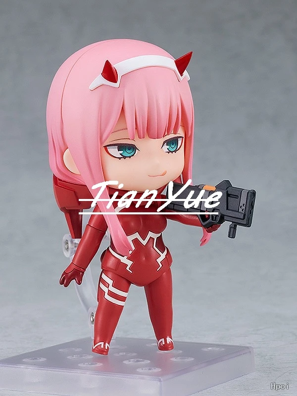 Anime Darling in the FRANXX Zero Two Code 02 cute girl Articulated Figure Model Toys Christmas Gift 10cm - Image 5