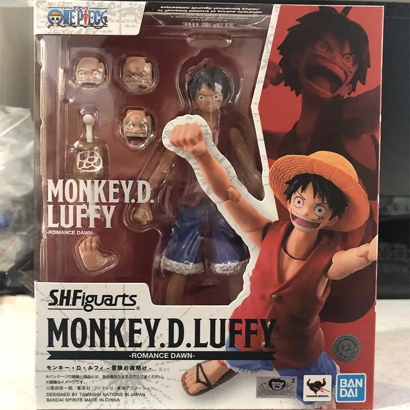 Bandai One Piece Anime Figure SHF Sabo Luffy Romance Dawn Nami Zoro Gum Option Parts Shanks Action Figures Toys For Boys Gift - Image 5