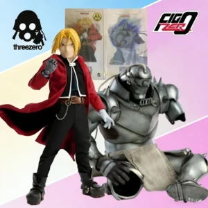 Threezero Original FigZero Series FULLMETAL ALCHEMIST Anime Action Figure Collectible Model Toys Ornaments Gifts for Boys