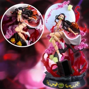 15cm/31cm Demon Slayer Anime Figure Kamado Nezuko Gk Statue Collector Demon Action Pvc Model Collectible Children'S Toys Gifts