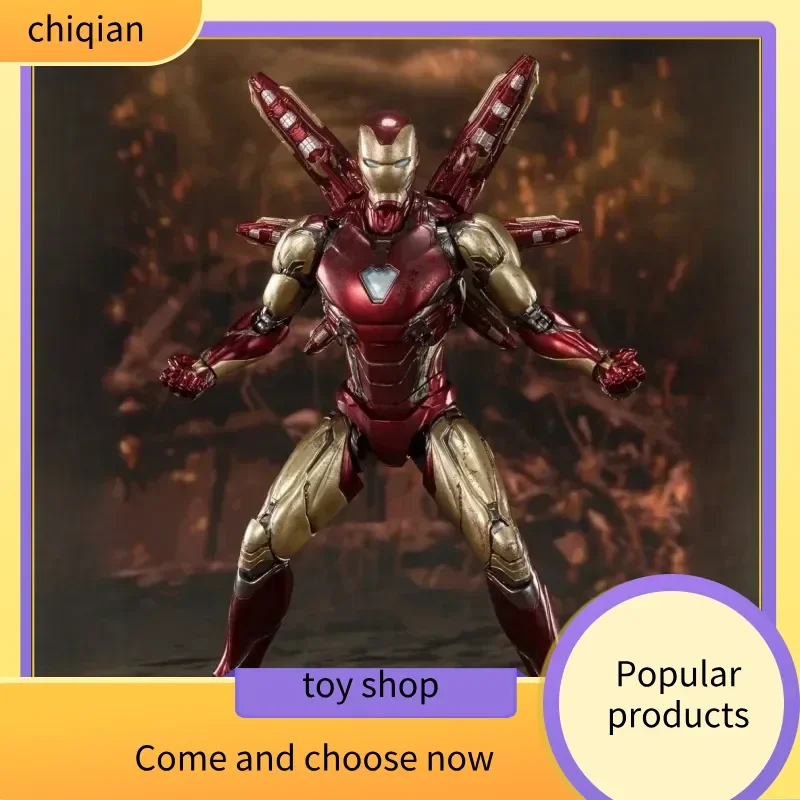 Marvel Avengers Iron Man Mark 85 16cm Articulated Action Figure Collectible Model Statue for Desktop Decoration Gift for Fans