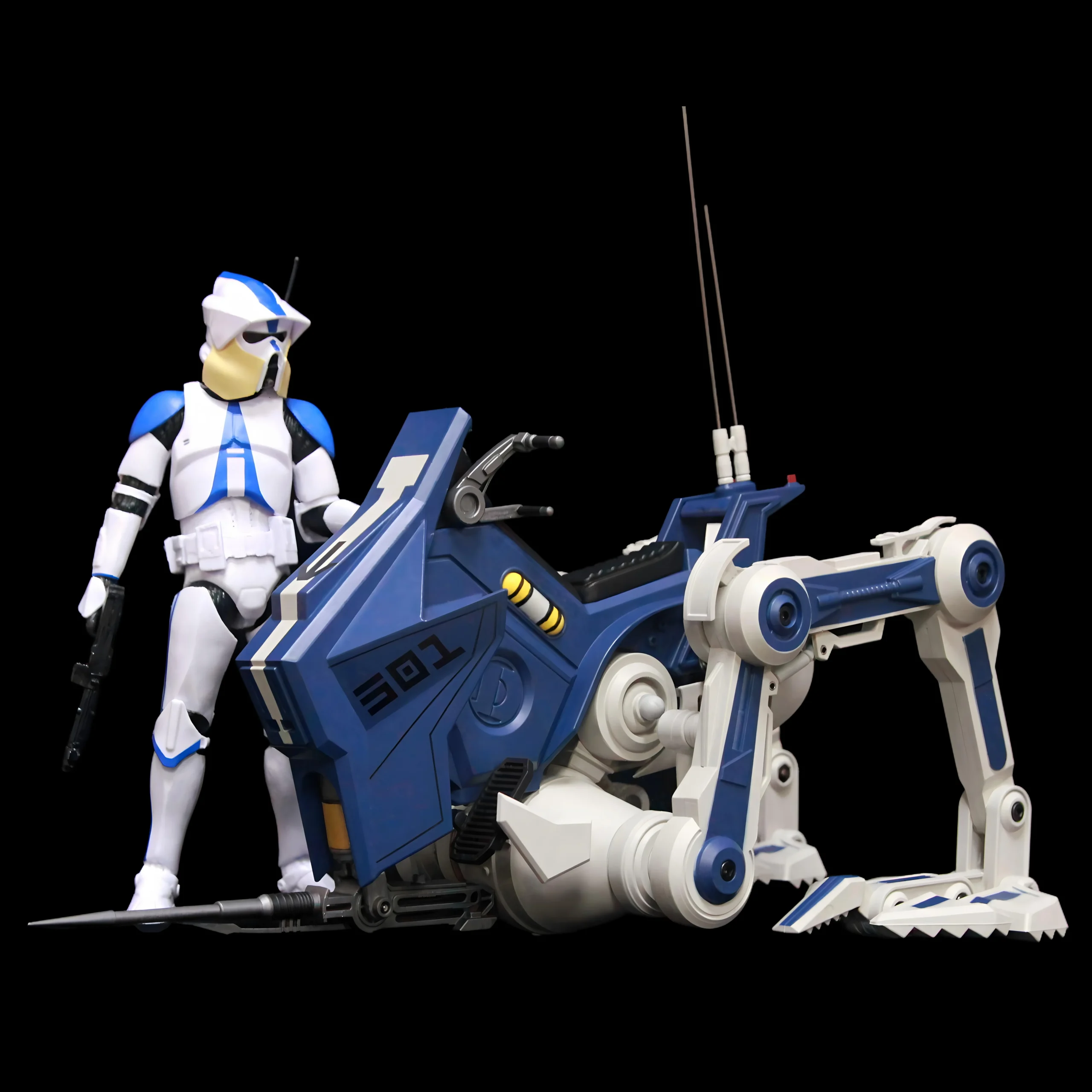 6inchs Scale 1:12 501st Legion AT-RT ATRT All Terrain Reconnaissance Transports Clone ARF Trooper 6" Action Figure Toys Doll - Image 5