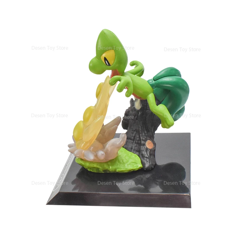 5 Styles Pokemon Figures Treecko Mudkip Mimikyu Chikorita Jigglypuff PVC Action Model Figures Toy Doll Cartoon GIft for Children