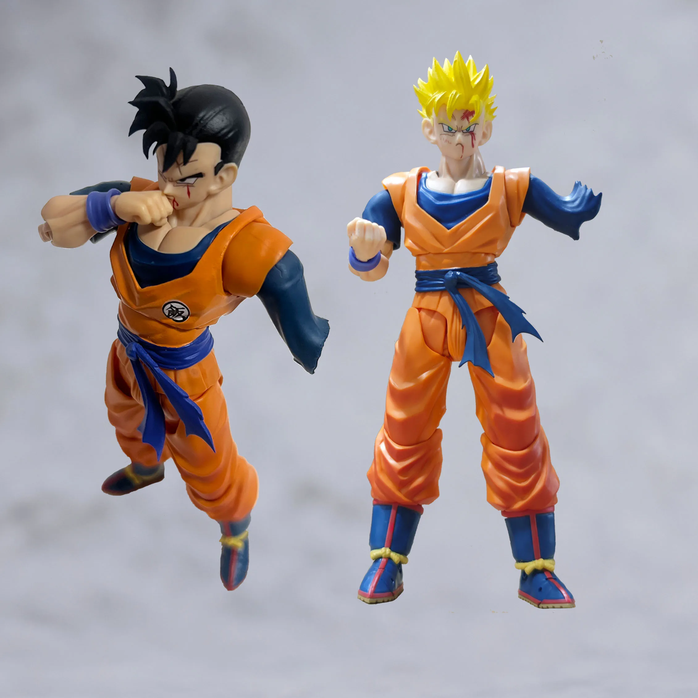 New N&T NT SHF  Dragon Ball Z Future Son Gohan SSJ Super Saiyan 3.0 Kong Head Sculpt Accessory Pack Anime Action Figure