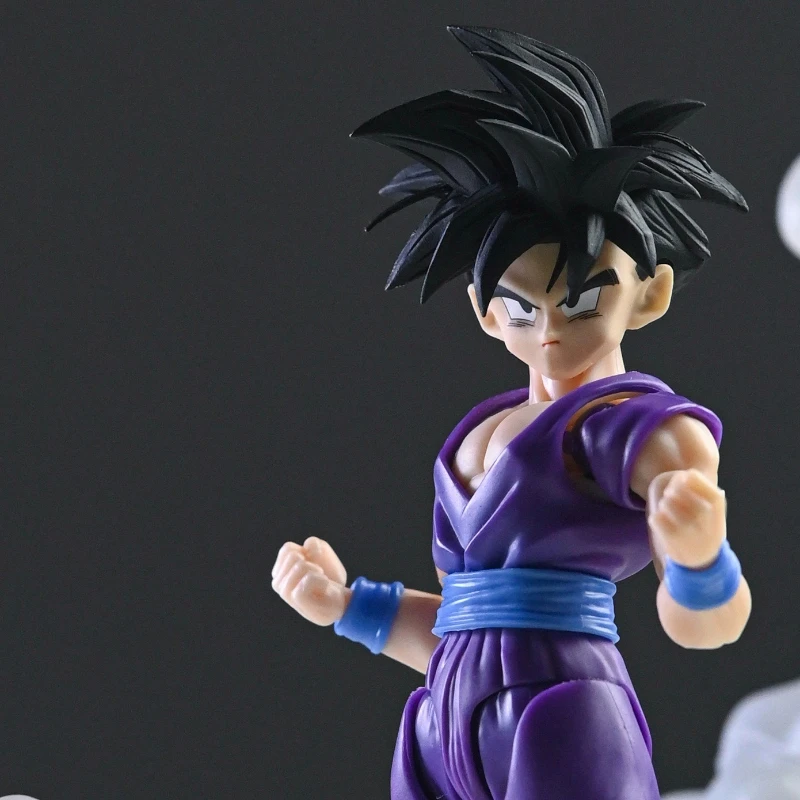 New Ko Hm&Air Shf Dragon Ball Z Ssj Son Gohan Ha001-004 Dlc Heads Accessories Anime Action Figures Model Collection Gifts Toys - Image 3