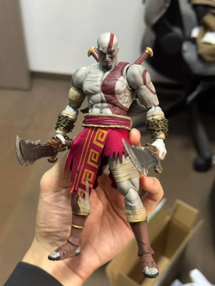Sigma Studios 1/12 Scale Collectible Gow-01a Action Figure Full Articulation Game Character God Of War Godslayer Birthday Gifts