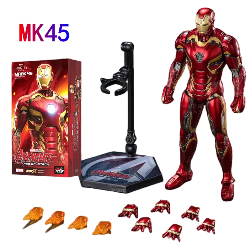 ZD Toys Iron Man Action Figure Joint Movable MK1 MK3 MK6 MK7 MK42 MK45 MK50 MK85 MK17 MK33 MK39 Adult Collection Figure Gift - Image 23