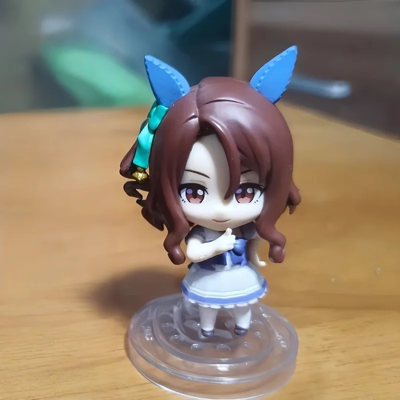 Bandai Original In Stock Racehorse Girls Special Week Silent Suzuka Miyu Food Toy Box Egg Mini Anime Figures Model Toys Gifts - Image 5