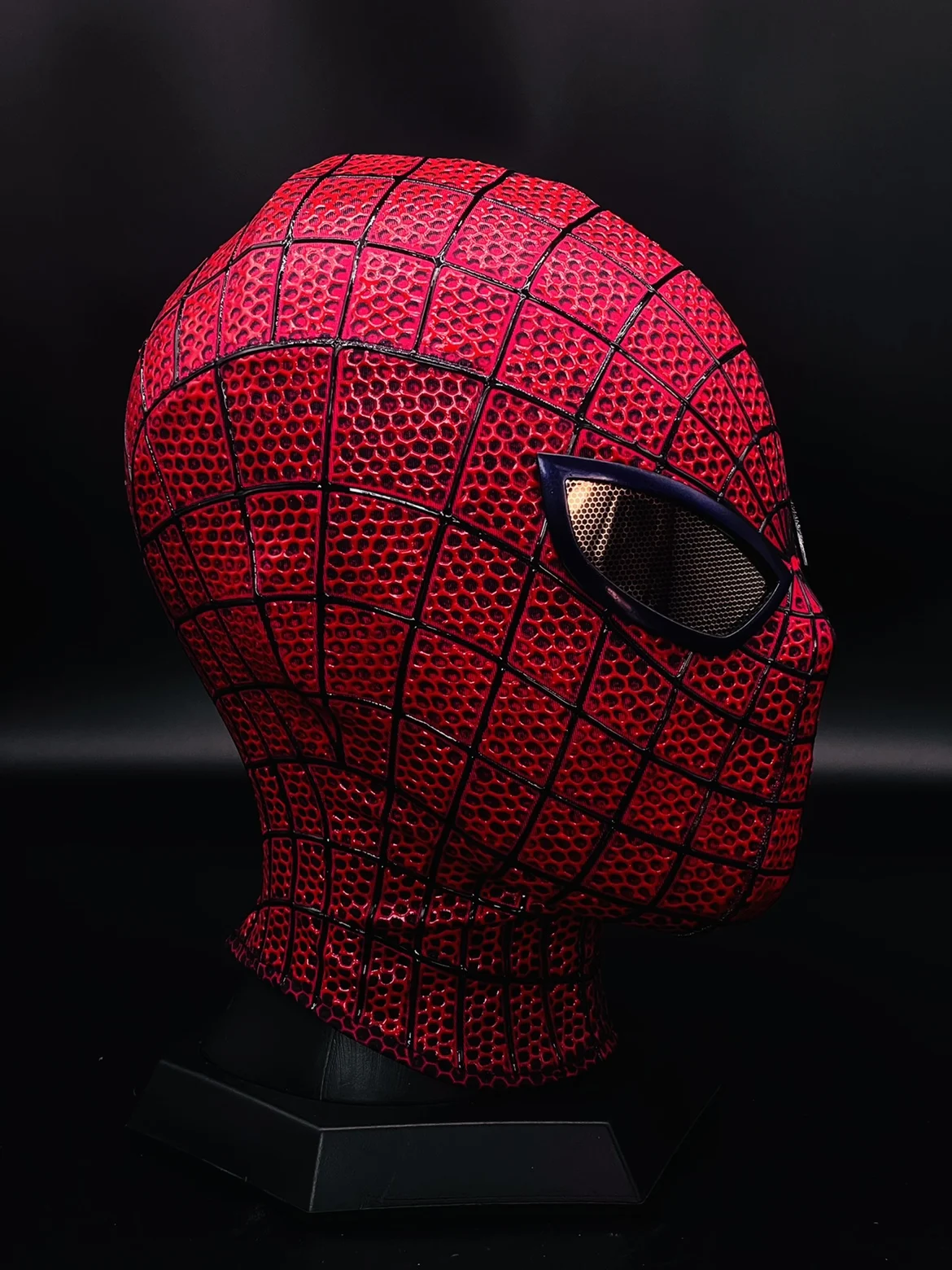 The Amazing Spider Man 1 Mask Andrew Garfield Edition Handmade Mask Restoration Maxrich Studio 2099spider Man Mask Boy'S Gift - Image 4