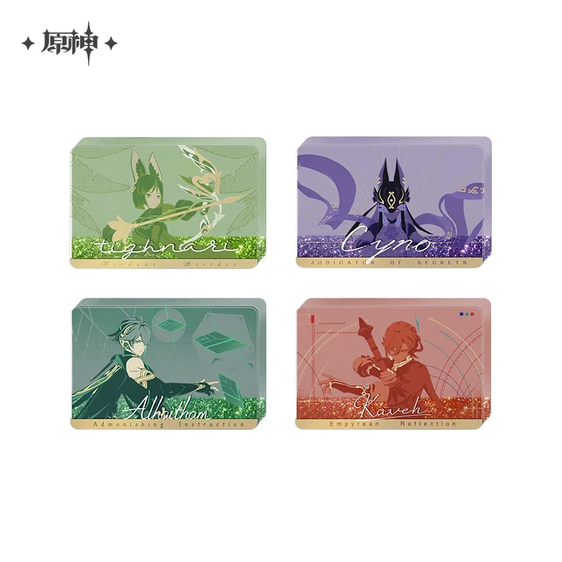 Sunsyea Genshin Impact Official Merch miHoYo Original YLYFS Series Badge Acrylic Ornament Kaveh Alhaitham Cyno Tighnari - Image 3