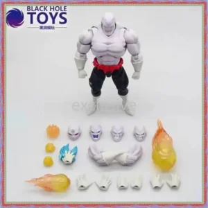 In stock Black Hole Series Dragon Ball Animation Toys SH Figuarts Final Battle Jiren Clothed Action Figure Figure Model