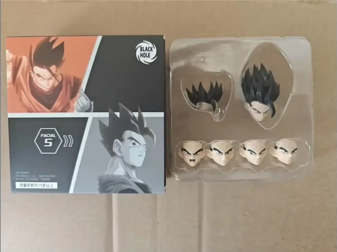 In Stock Black Hole Toys Son Gohan Head Sculpt Dragon Ball Mystic Ultimate Son Goku Head Accessories Anime Action Figure Toys - Image 7