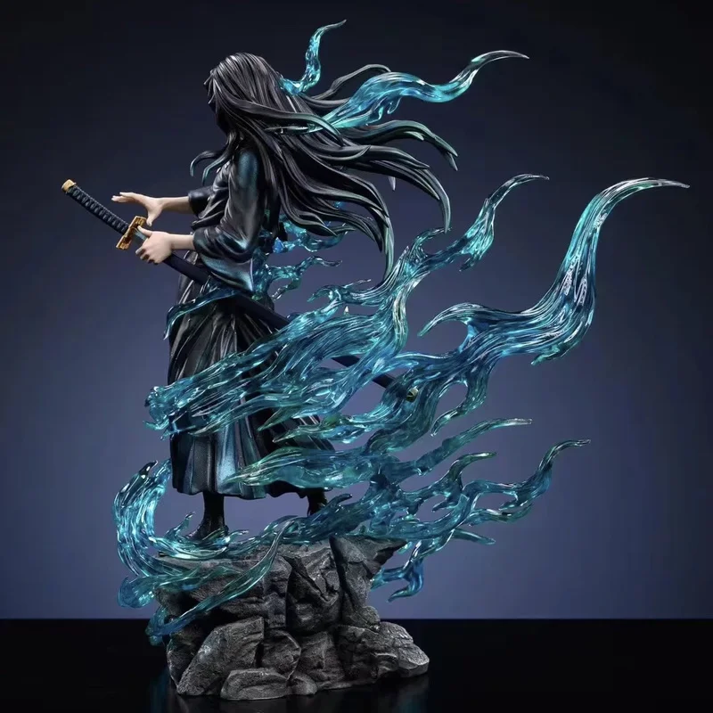 Demon Slayer Tokitou Muichirou Pvc Action Figure 33cm Anime Figure Gk Statue Model Toys Collection Doll Kids Christmas Gift Toy