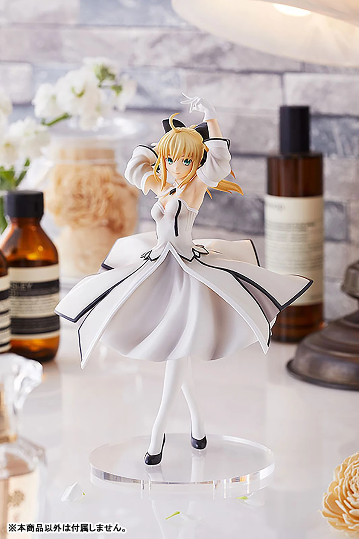 Original Genuine Good Smile Company Prepainted Pop Up Parade Fate/Grand Order Altria Pendragon Saber Lily Second Ascension Gift