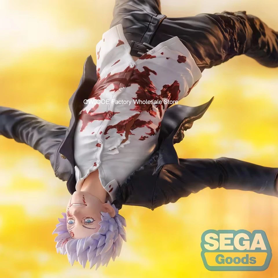 Original Genuine SEGA Jujutsu Kaisen 25cm Gojo Satoru Awakening Season 2 Action Figures PVC Model Doll Collection Kids Toy Gift