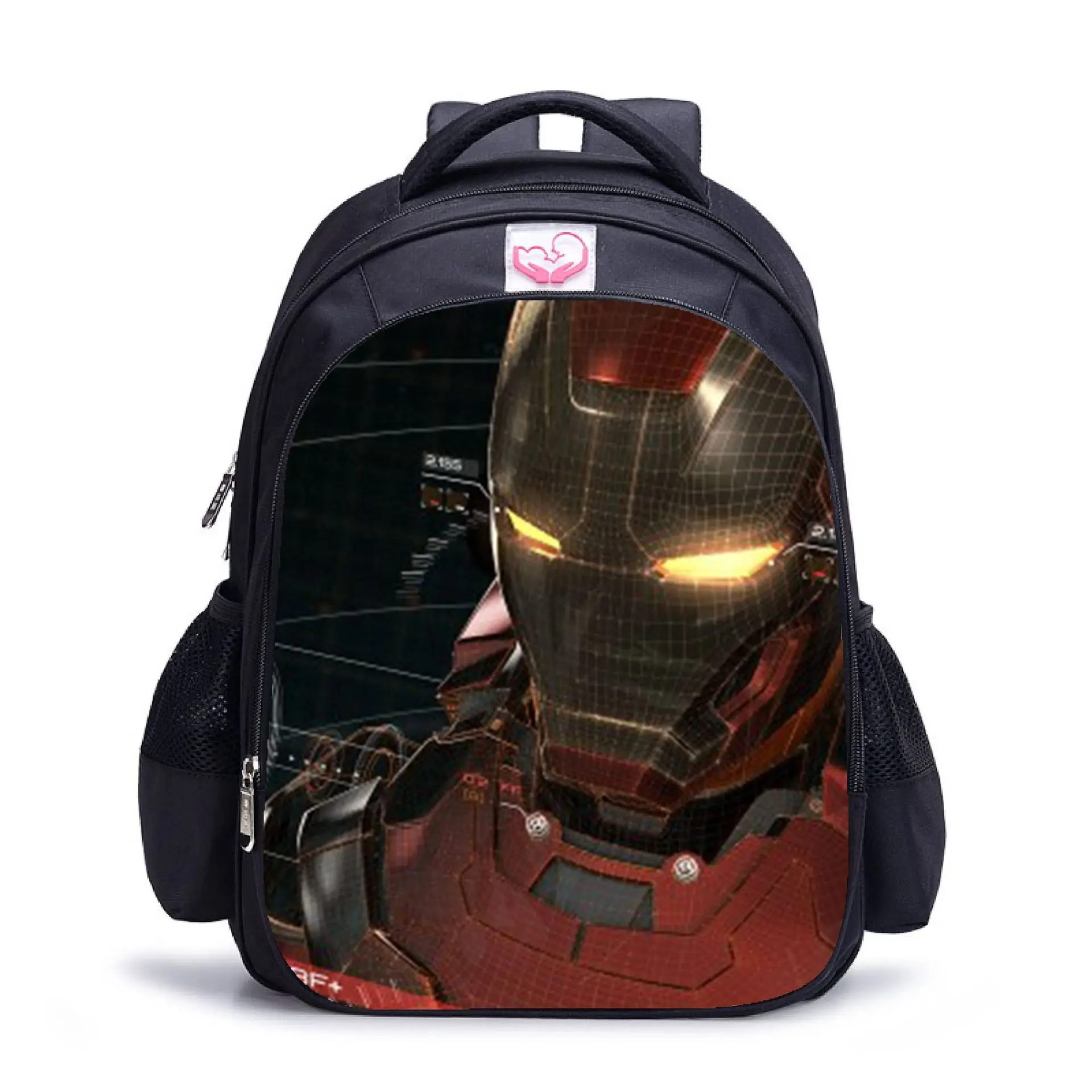 Marvel Avengers Anime Movies Printing Backpack Superhero Iron Man Character Printing Student Waterproof Schoolbag Birthday Gifts - Image 12