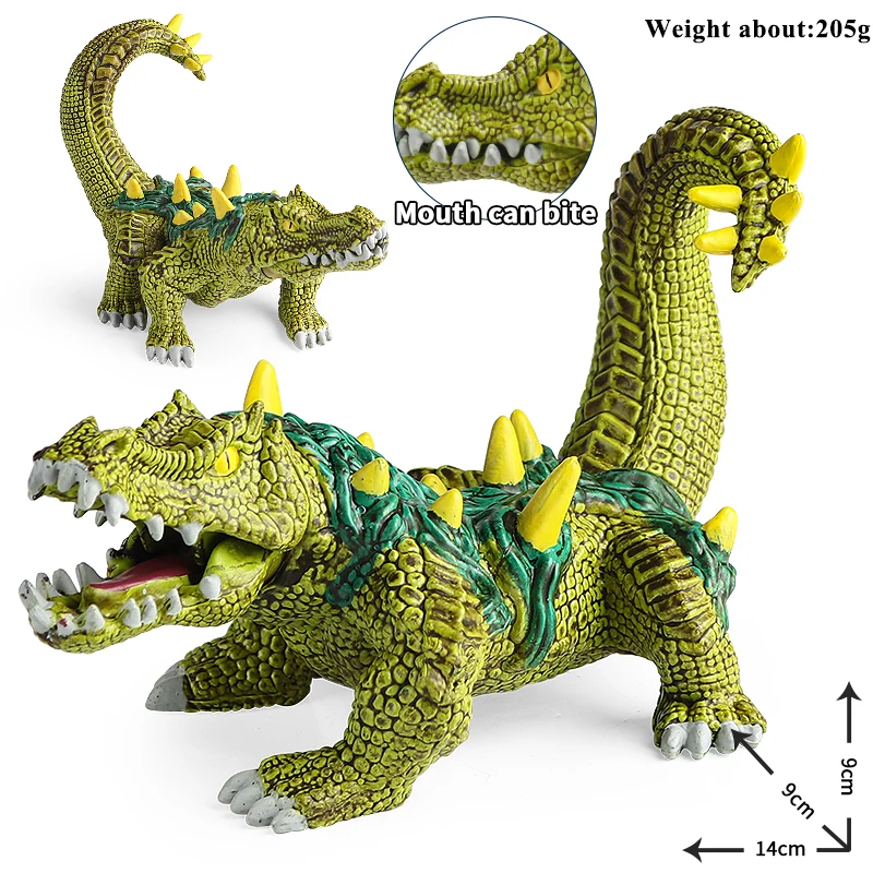 Oenux Phoenix Cerberus Tree Monster Model Snake Magma Puppet Bat Dragon Dinosaurs Action Figures Animals Toy Collection Kid Gift