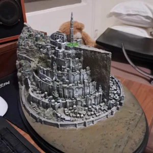 Lord Large size White City Castle Minas Tirith resin Statue Collection Model High Quality Action Figures home decor ornament