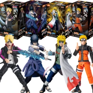 BLOKEES Original NARUTO Sasuke Minato Boruto Kurama CHAMPION CLASS Series Genuine Assembled Action Figures Toys Model Gift