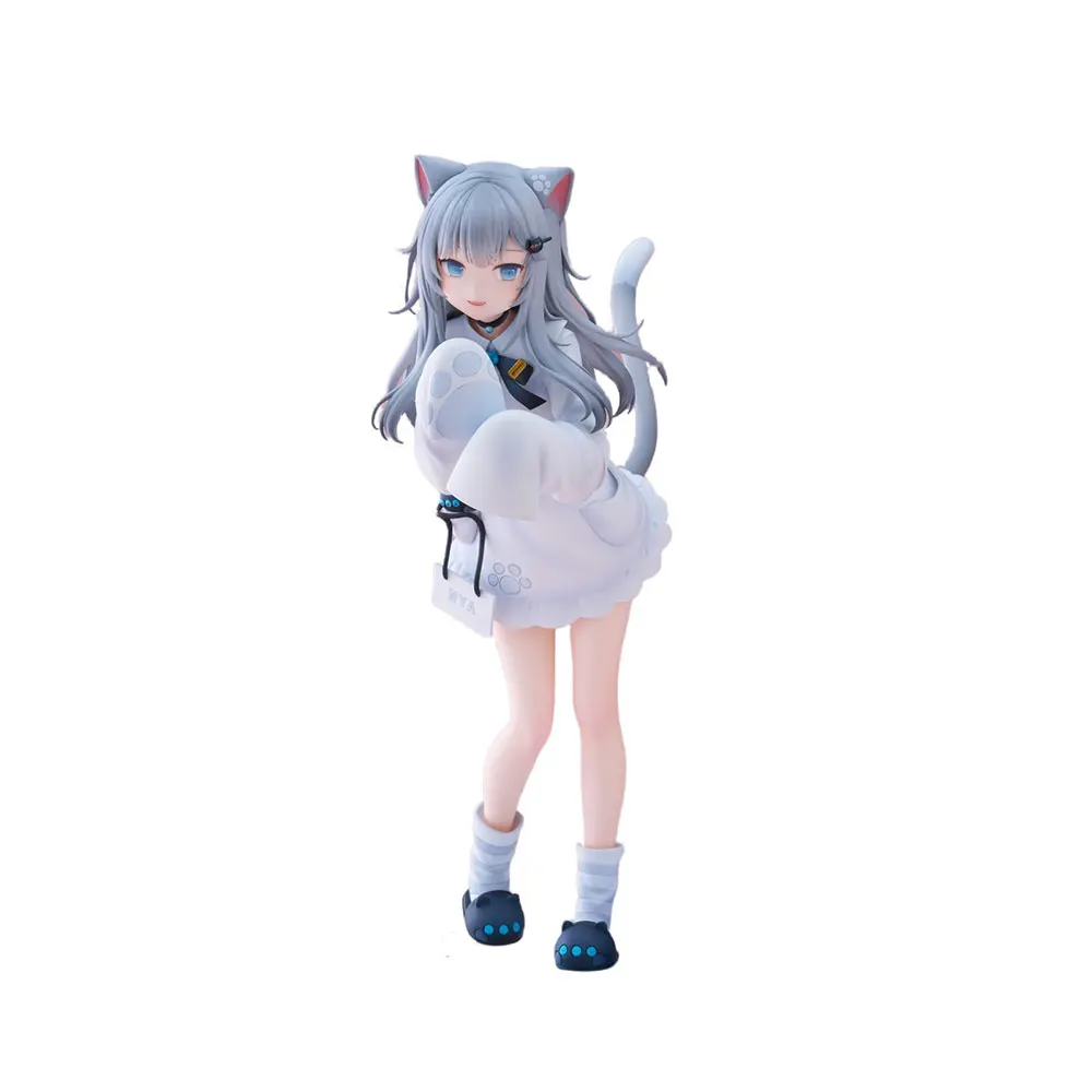 22CM Anime Nachoneko Figure Stand Animation Model Toys Gifts Collection Decoration Ornaments PVC - Image 4