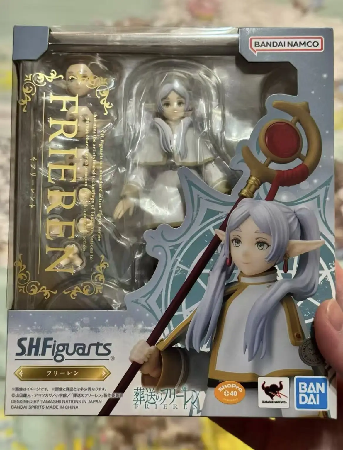 In Stock Bandai Original Box SH Figures SHF Frieren Beyond Journey's End Anime Action Figure Model Toy PVC Figure Gifts - Image 7