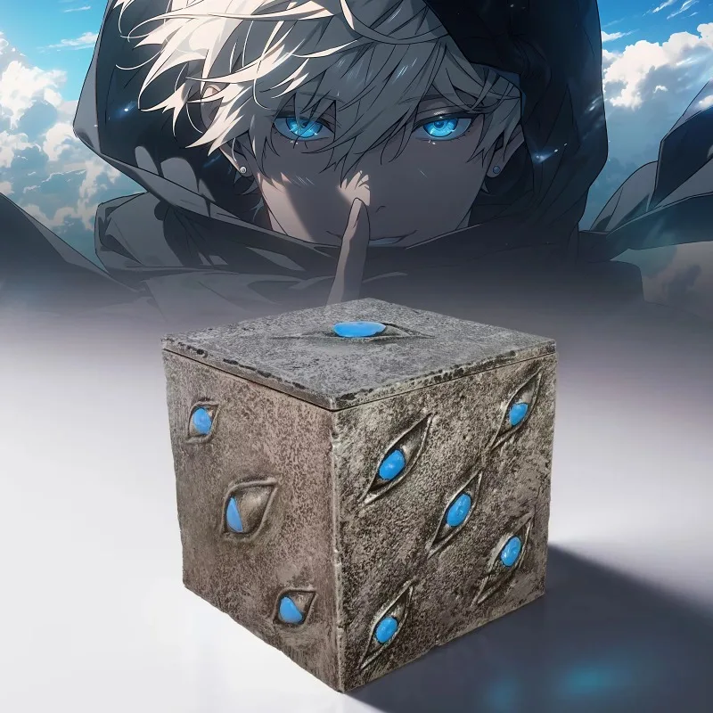 Satoru Gojo Prison Realm Figures Anime Jujutsu Kaisen Geto Suguru Statues Real Prison Realm Figurine Decoration Desk Accessories