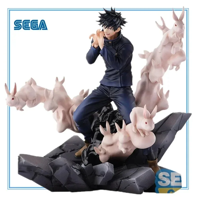 In Stock Original Genuine SEGA Jujutsu Kaisen 19cm Fushiguro Megumi Statue Anime Figurine PVC Model Doll Collection Toys Gifts