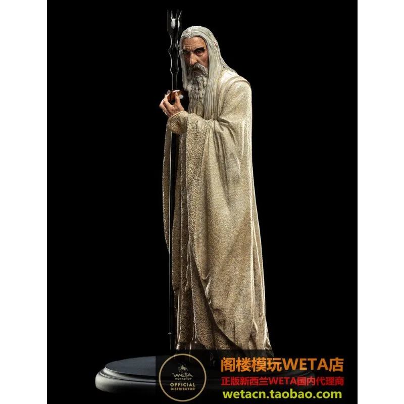 Weta Spot Lord of The Rings Hobbit Series Saruman Mini Series 1:10 Model Figure Toy Gift Collection