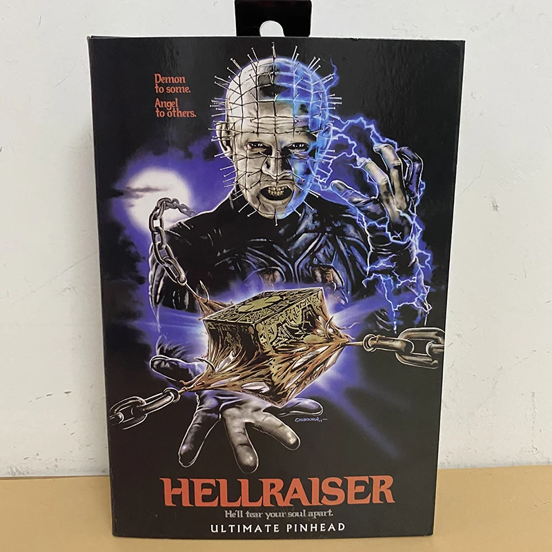 NECA Figure Hellraiser Ultimate Pinhead He’ll Tear Your Soul Action Figure Model Toys Joint Movable Doll Birthday Present