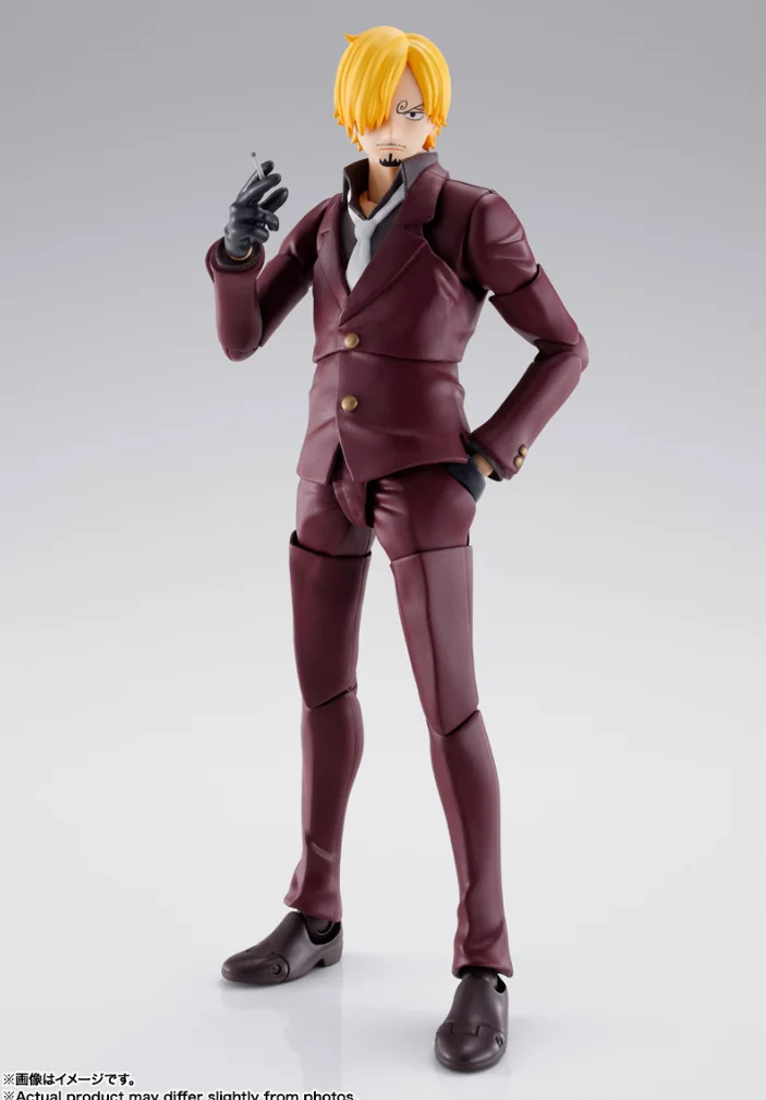 100% Original Bandai S.H.Figuarts SHF One Piece Monkey D. Luffy Romance Dawn in Stock Anime Collection of Action Figures Model - Image 5